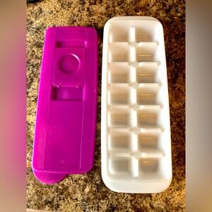 Tupperware ice cube tray